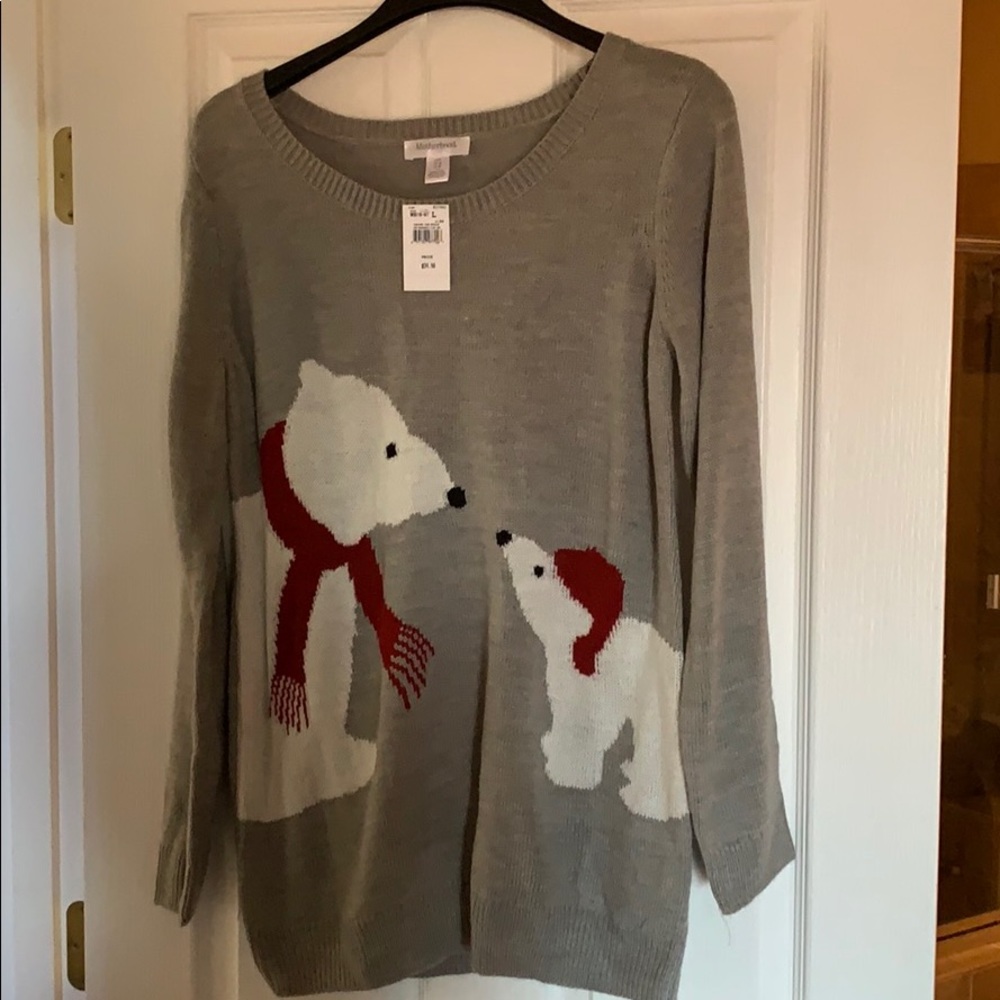 Motherhood Maternity Winter Sweater